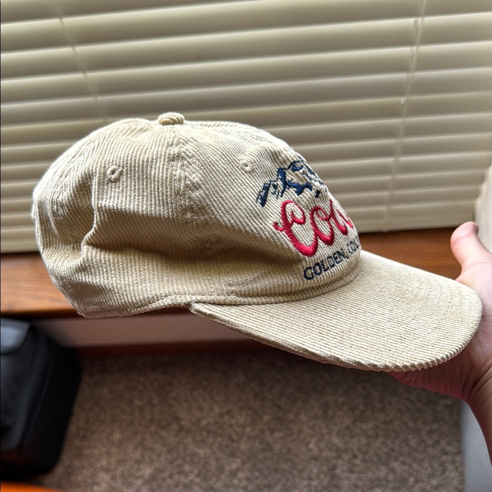 Beige Coors cap